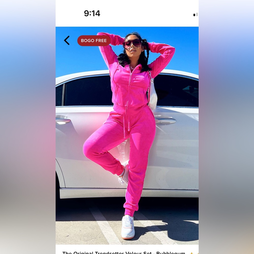 Pink set